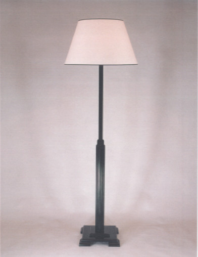 Rockefeller Ebonised Floor Lamp